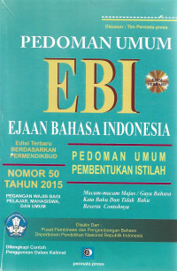 PEDOMAN UMUM EBI (EJAAN BAHASA INDONESIA)