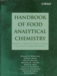 HANDBOOK OF FOOD ANALYTICAL CHEMISTRY