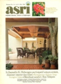 ASRI,MAJALAH INTERIOR,TAMAN DAN LINGKUNGAN