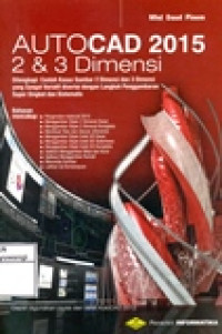 AUTOCAD 2015 2 DAN 3 DIMENSI