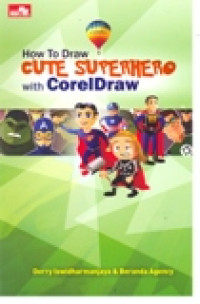 HOW TO DRAW CUTE SUPERHERO WITH CORELDRAW