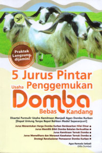 5 JURUS PINTAR USAHA PENGGEMUKAN DOMBA BEBAS KANDANG