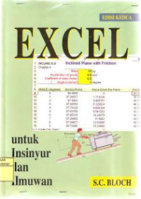 EXCEL UNTUK INSINYUR & ILMUWAN