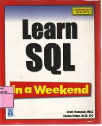 LEARN SQL In A Weekend