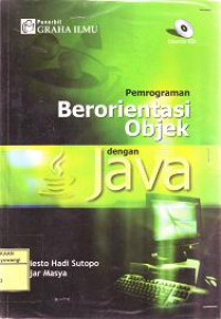 PEMROGRAMAN BERORIENTASI OBJEK DENGAN JAVA + CD