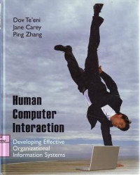 HUMAN COMPUTER INTERACTION Developing Effective Organizational Information Systems