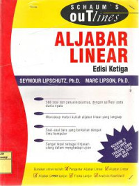 SCHAUM'S OUTLINES : ALJABAR LINEAR