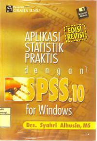 APLIKASI STATISTIK PRAKTIS DENGAN SPSS.10 FOR WINDOWS