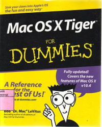 MAC OS X TIGER FOR DUMMIES