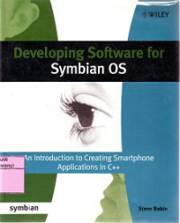 DEVELOPING SOFTWARE FOR SYMBIAN OS