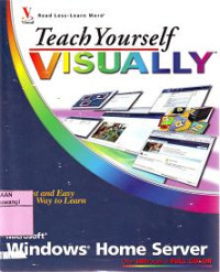 TEACH YOURSELF VISUALLY MICROSOFT WINDOWS HOME SERVER