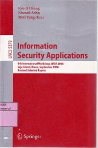 INFORMATION SECURITY APPLICATIONS