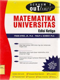 SCHAUM'S OUTLINES : MATEMATIKA UNIVERSITAS