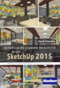 INTERIOR RESTORAN REALISTIK DENGAN SKETCH UP 2015