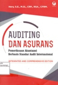 AUDITING DAN ASURANS (PEMERIKSAAN AKUNTASI BERBASIS STANDAR AUDIT INTERNASIONAL)