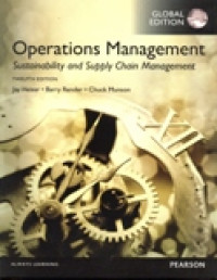 OPERATIONS MANAGEMENT SUSTAINABILITY AND SUPPLY CHAIN MANAGEMENT