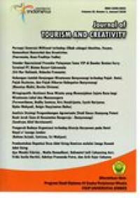 JOURNAL OF TOURISM AND CREATIVITY