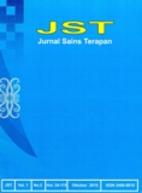 JST JURNAL SAINS TERAPAN