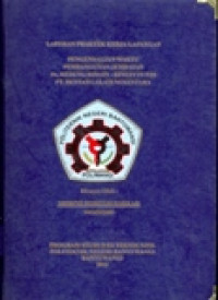 LAPORAN PRAKTEK KERJA LAPANGAN PENGENDALIAN WAKTU PEMBANGUNAN JEMBATAN