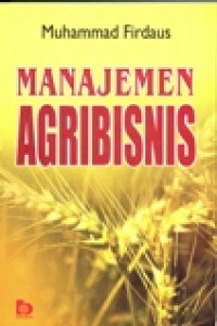 MANAJEMEN AGRIBISNIS