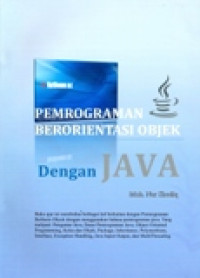 PEMROGRAMAN BERORIENTASI OBJEK DENGAN JAVA