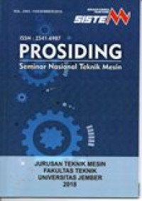 PROSIDING SEMINAR NASIONAL TEKNIK MESIN