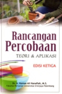 RANCANGAN PERCOBAAN TEORI&APLIKASI