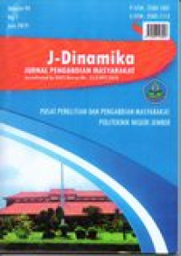 J-DINAMIKA JURNAL PENGABDIAN MASYARAKAT (PUSAT PENELITIAN DAN PENGABDIAN MASYARAKAT POLITEKNIK NEGERI JEMBER) PKM PENGEMBANGAN RUMAH JAMUR TIRAM PUTIH DI PONDOK PESANTREN MAMBA'USSUNAH DESA KEBAMAN KEC SRONO KABUPATEN BANYUWANGI