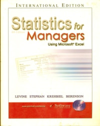 STATISTICS FOR MANAGERS USING MICROSOFT EXCEL