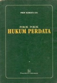 POKOK-POKOK HUKUM PERDATA