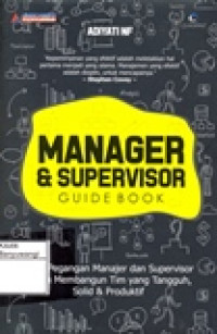 MANAGER DAN SUPERVISOR GUIDE BOOK