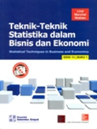 TEKNIK-TEKNIK STATISTIKA DALAM BISNIS DAN EKONOMI STATISTICAL TECHNIQUES IN BUSINESS AND ECONOMICS BUKU 1