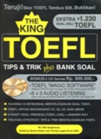 THE KING TOEFL TIPS & TRIK PLUS BANK SOAL