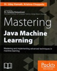 MASTERING JAVA MACHINE LEARNING