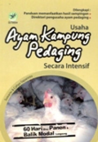 USAHA AYAM KAMPUNG PEDAGING SECARA INTENSIF(60 HARI BISA PANEN DAN BALIK MODAL LANGSUNG)