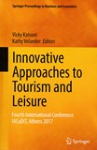 Image of INNOVATIVE APPROACHES TO TOURISM AND LEISURE
