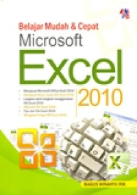 BELAJAR MUDAH DAN CEPAT MICROSOFT EXCEL 2010