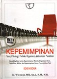 Image of KEPEMIMPINAN (TEORI,PSIKOLOGI,PERILAKU ORGANISASI,APLIKASI DAN PENELITIAN)