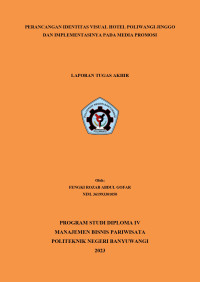 PERANCANGAN IDENTITAS VISUAL HOTEL POLIWANGI JINGGO DAN IMPLEMENTASINYA PADA MEDIA PROMOSI