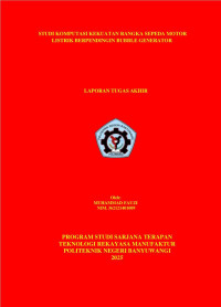 STUDI KOMPUTASI KEKUATAN RANGKA SEPEDA MOTOR LISTRIK BERPENDINGIN BUBBLE GENERATOR