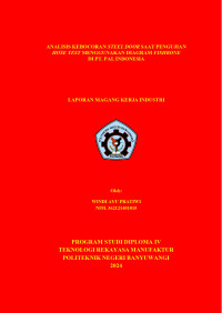 ANALISIS KEBOCORAN STEEL DOOR SAAT PENGUJIAN HOSE TEST MENGGUNAKAN DIAGRAM FISHBONE DI PT. PAL INDONESIA