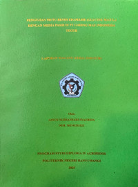 PENGUJIAN MUTU BENIH EDAMAME (GLYCINE MAX L.) DENGAN MEDIA PASIR DI PT GADING MAS INDONESIA TEGUH