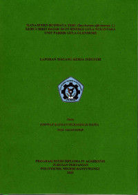 MANAJEMEN BUDIDAYA TEBU (SACCHARUM OFFICINARUM L)\R\NKEBUN BIBIT DATAR DI PT SINERGI GULA NUSANTARA\R\NUNIT PABRIK GULA GLENMORE