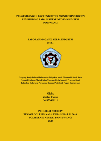 PENGEMBANGAN BACKEND FITUR MONITORING DOSEN PEMBIMBING PADA SISTEM INFORMASI MBKM POLIWANGI