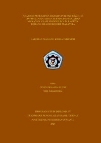 ANALISIS PENERAPAN HAZARD ANALYSIS CRITICAL CONTROL POINT (HACCP) PADA PENGOLAHAN MAKANAN AYAM MONGOLIAN DI LAGUNA REDANG ISLAND RESORT MALAYSIA