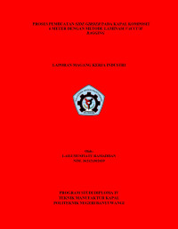 PROSES PEMBUATAN SIDE GIRDER PADA KAPAL KOMPOSIT 6 METER DENGAN METODE LAMINASI VACCUM BAGGING