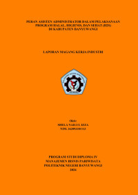 PERAN ASISTEN ADMINISTRATOR DALAM PELAKSANAAN PROGRAM HALAL, HIGIENIS, DAN SEHAT (H2S) DI KABUPATEN BANYUWANGI