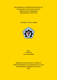 PENGEMBANGAN SISTEM PENGELOLAAN KEANGGOTAAN DAN KUNJUNGAN PERPUSTAKAAN BERBASIS PROGRESSIVE WEB APPS
